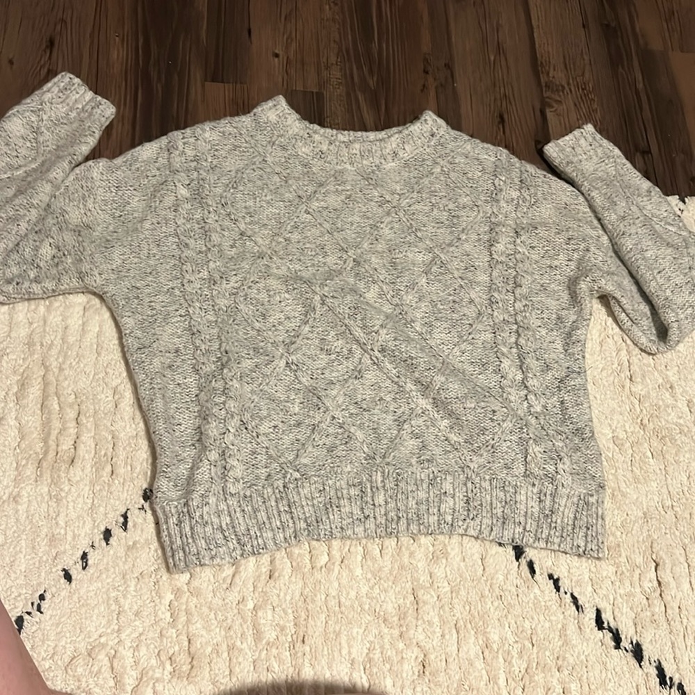 Grey Time & Tru sweater. Worn once